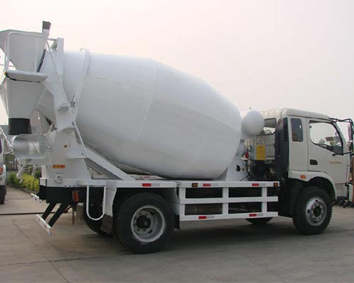 concrete mixing truck 